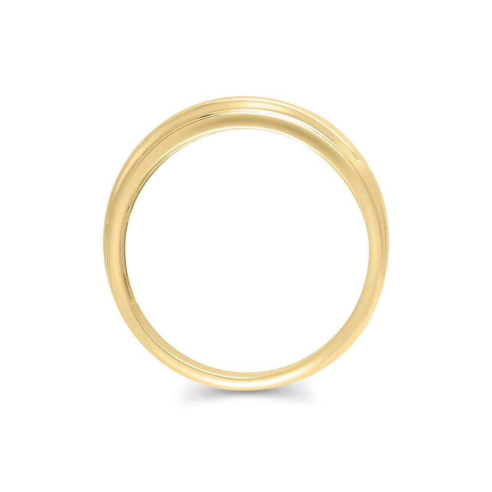 Men's Diamond Band in 14K Yellow Gold (1/4 ct. tw.) – Image 2 of 3