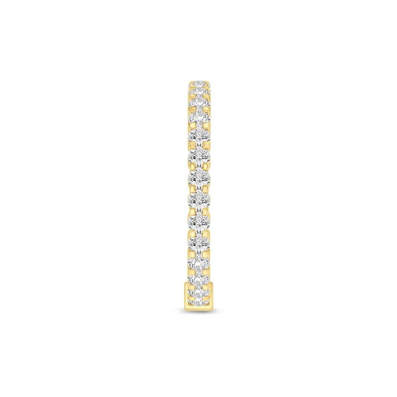 Round-Cut Sizeable Diamond Eternity Band in 14k Yellow Gold &#40;1 ct. tw.&#41; – Image 3 of 3