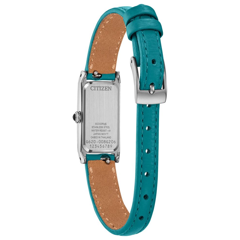 Ladies' Fio Watch in Blue Leather – Image 3 of 3