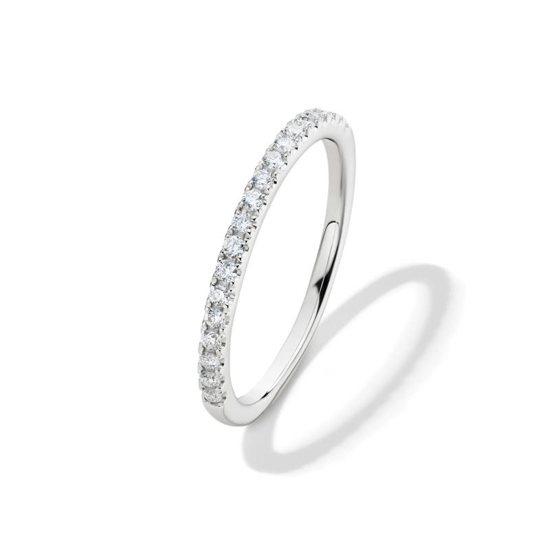 Lab Grown Diamond Wedding Set in 14K White Gold &#40;3 &frac12; ct. tw.&#41; – Image 6 of 7