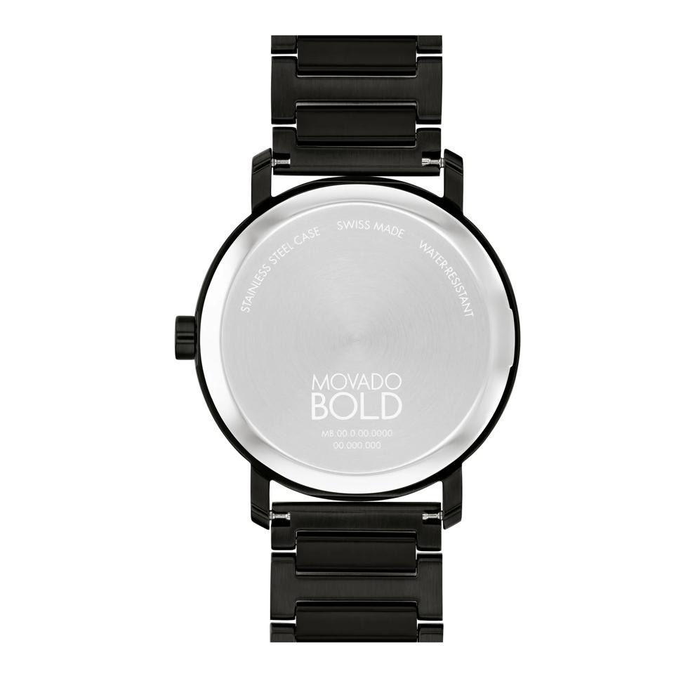 Evolution Men&rsquo;s Dress Watch in Black Ion-Plated Stainless Steel – Image 3 of 3