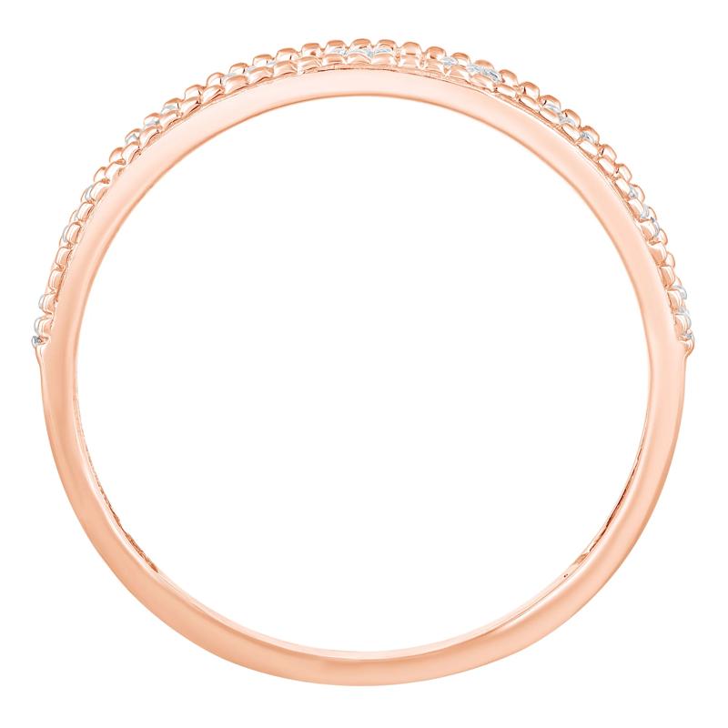 Diamond Accent Ring in 10K Rose Gold – Image 2 of 3