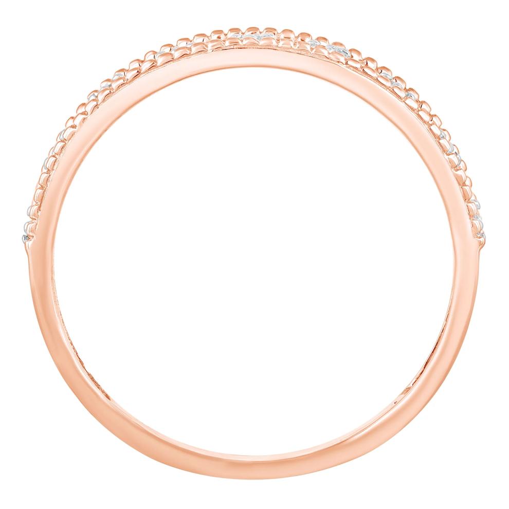 Diamond Accent Ring in 10K Rose Gold – Image 2 of 3