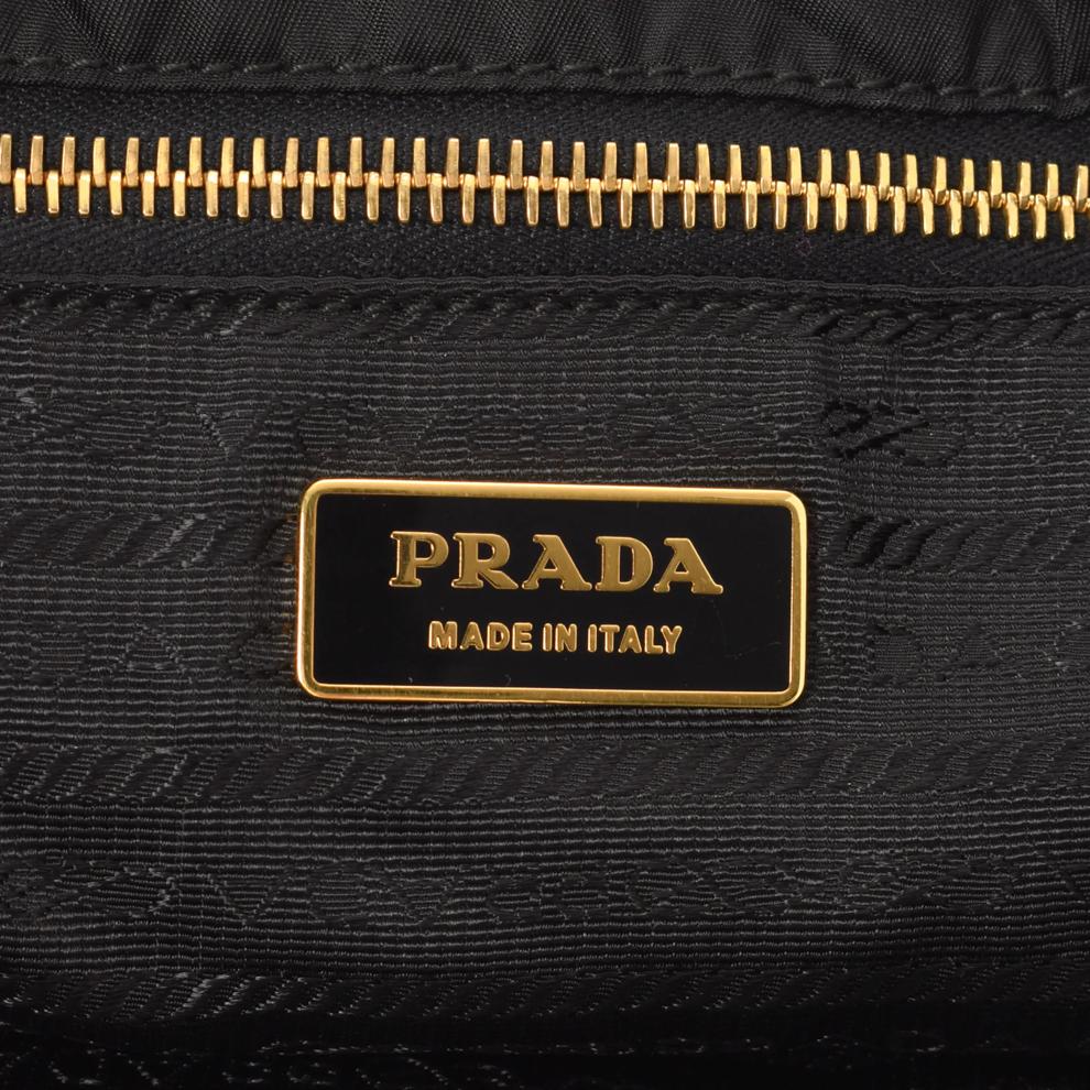 Pre-Owned Prada Quilted Tessuto Tote – Image 5 of 8