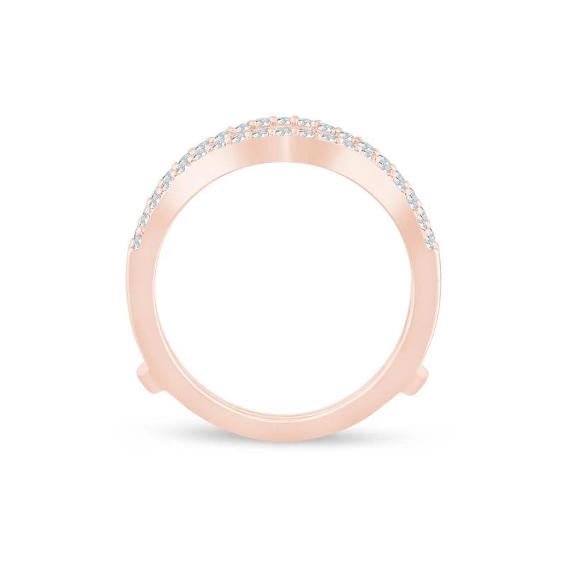 Diamond Contour Insert in 14K Rose Gold &#40;1/3 ct. tw.&#41; – Image 2 of 3