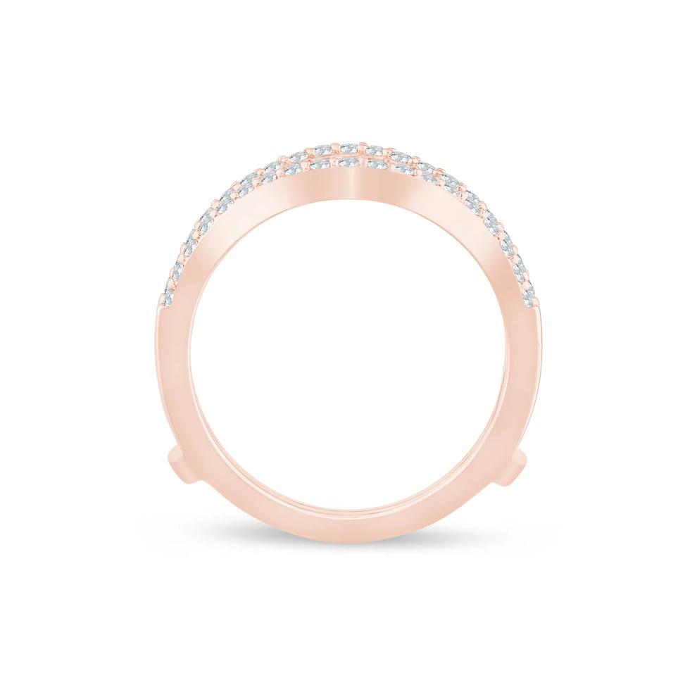 Diamond Contour Insert in 14K Rose Gold (1/3 ct. tw.) – Image 2 of 3