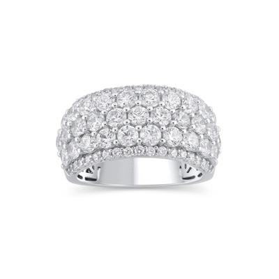 Diamond Multi-Row Band in Platinum (3 ct. tw.)