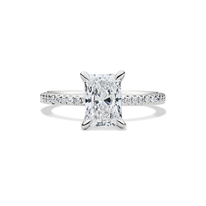 Karina Lab Grown Diamond Engagement Ring in 14K White Gold &#40;1 3/4 ct. tw.&#41; – Image 1 of 6