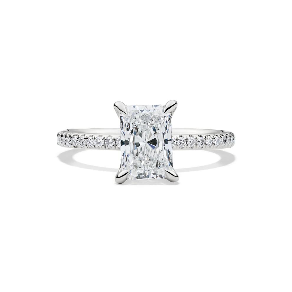 Karina Lab Grown Diamond Engagement Ring in 14K White Gold (1 3/4 ct. tw.) – Image 1 of 5