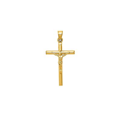 Crucifix Charm in 14K Yellow Gold