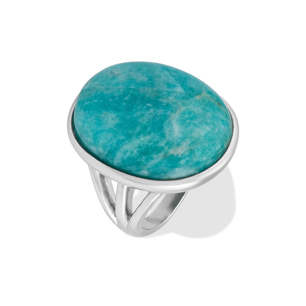 Amazonite Ring in Sterling Silver – Image 4 of 4