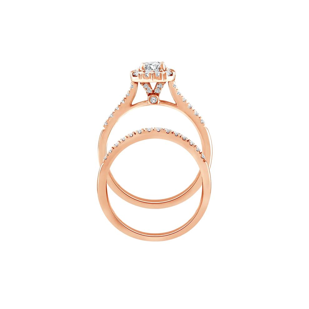 Lab Grown Diamond Engagement Ring Set in 10K Yellow Gold (1 ct. tw.) – Image 2 of 3