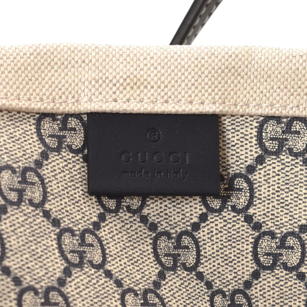 Pre-Owned Gucci Logo Shopping Tote – Image 6 of 8