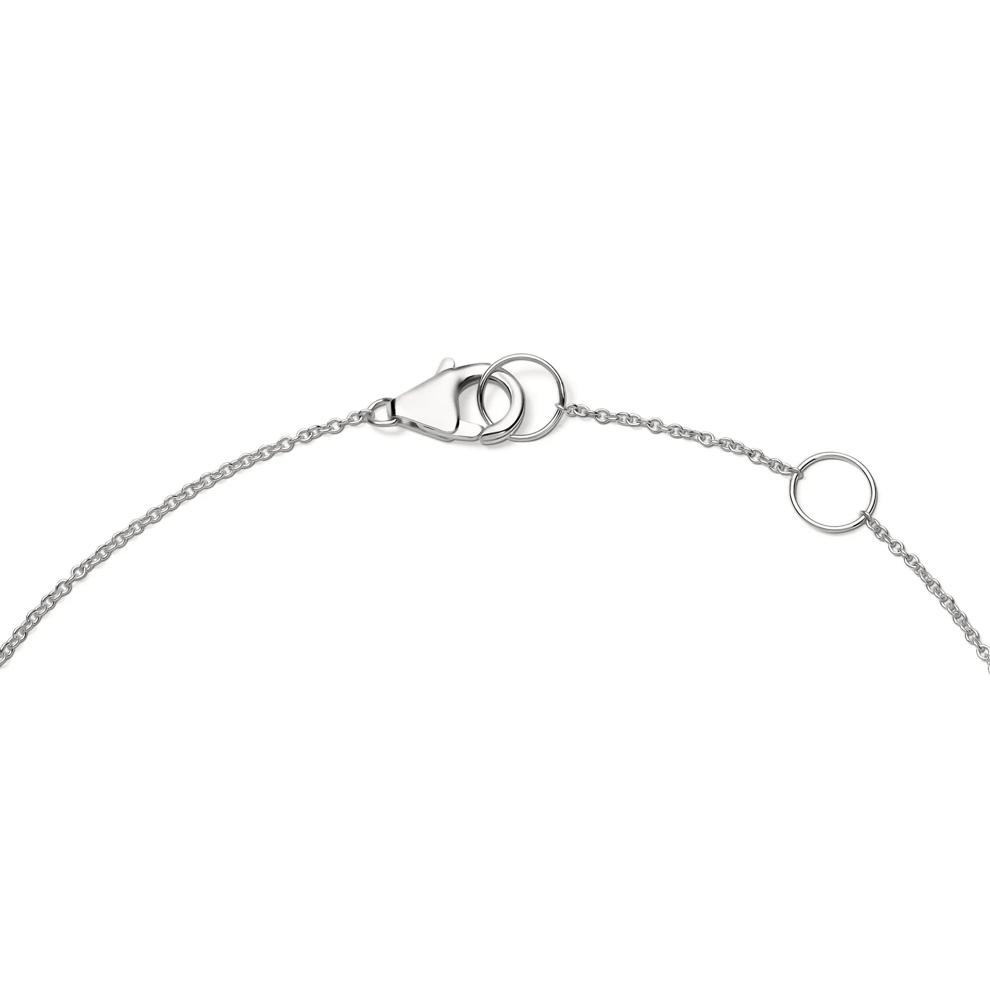 Lab Grown Diamond Bezel-Set Solitaire Pendant in 14K White Gold (1/2ct. tw.) – Image 3 of 4