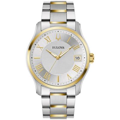 Bulova Classic Wilton Men's Dress Watch in Two-Tone Stainless Steel, 41MM