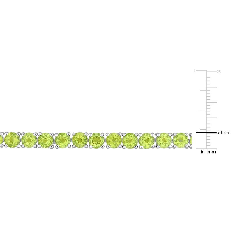 Peridot Bracelet in Sterling Silver – Image 3 of 3