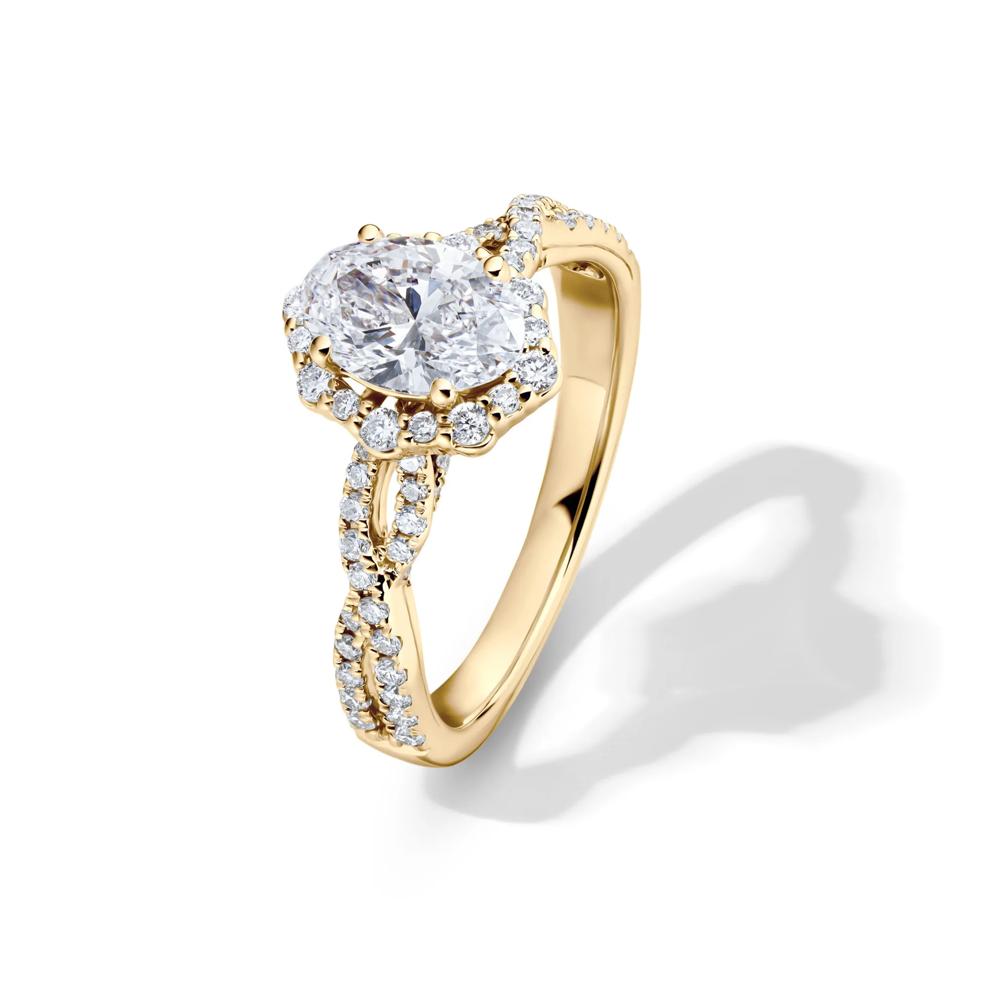Whitney Lab Grown Diamond Bridal Set in 14K Yellow Gold (1 3/4 ct. tw.) – Image 4 of 6