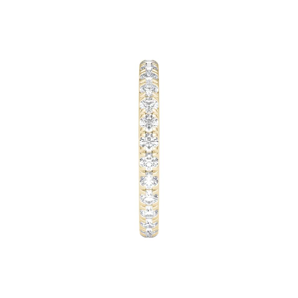 Lab Grown Diamond Comfort Fit Eternity Band in 14K Yellow Gold (1 ct. tw.) – Image 3 of 3