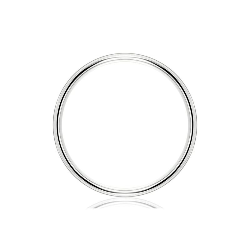 Thin Wedding Band in 14K White Gold, 1.2mm – Image 2 of 2