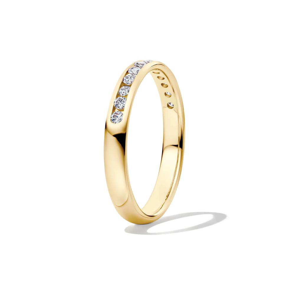 1/4 ct. tw. Diamond Anniversary Band in 14K Yellow Gold – Image 3 of 4