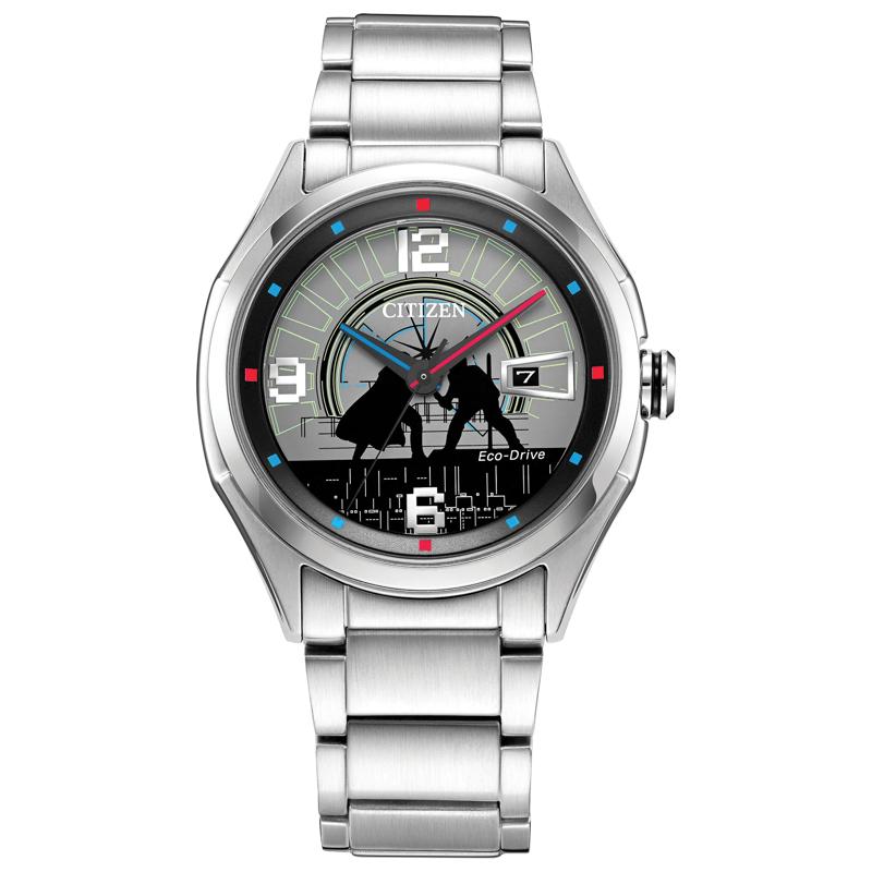 Men&#39;s Star Wars Lightsaber Duel Watch in Stainless Steel, 41MM – Image 1 of 4