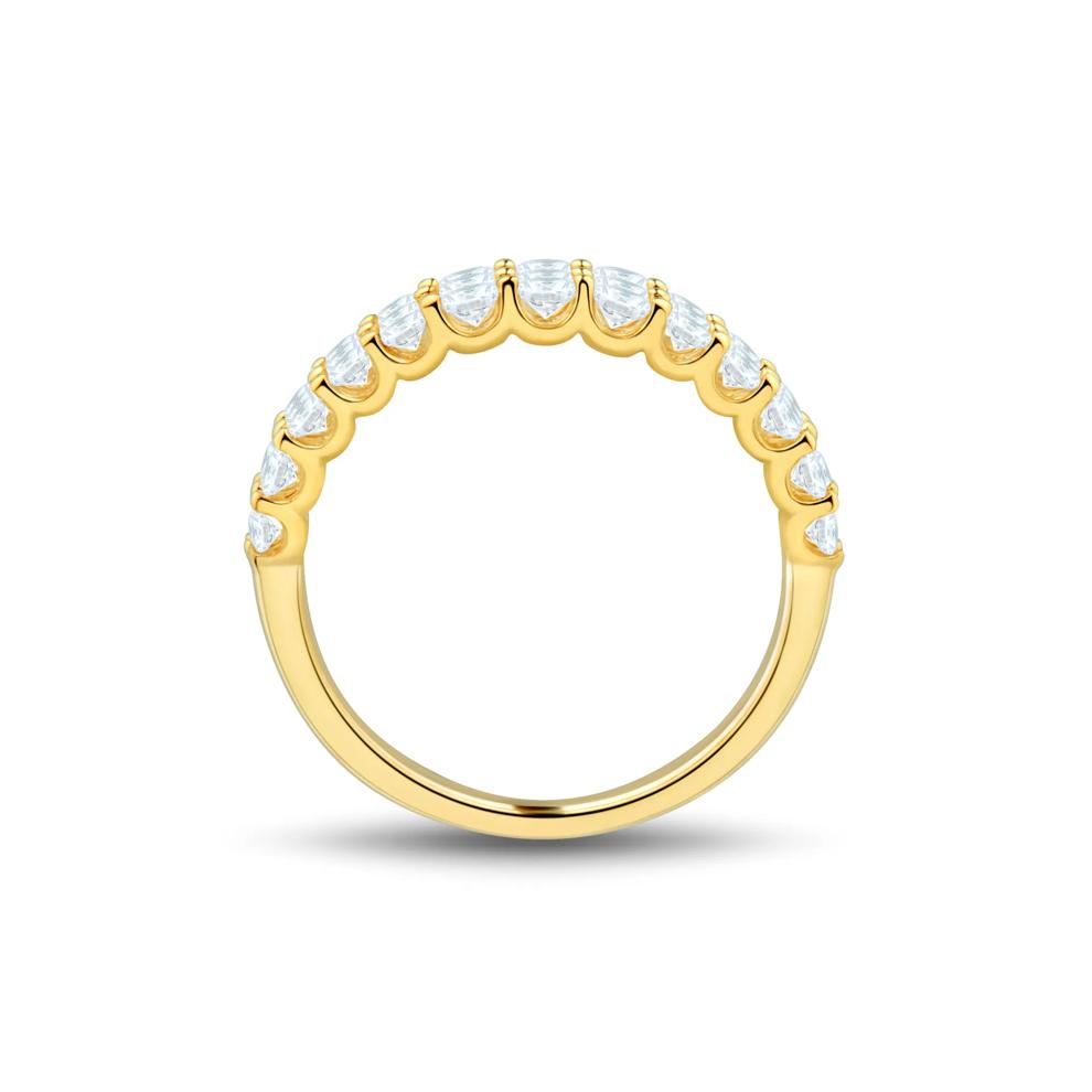 Lab Grown Diamond Multi-Row Band in 10K Yellow Gold (1 ct. tw.) – Image 2 of 3
