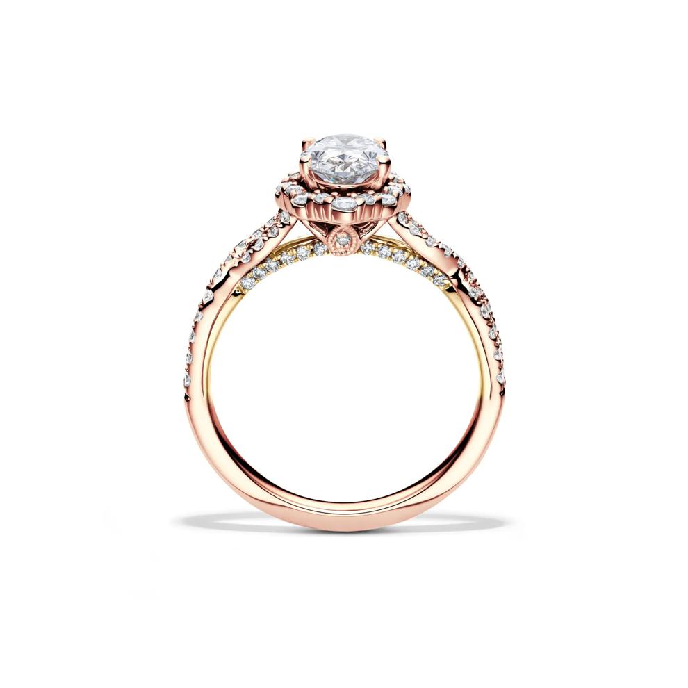 Whitney Lab Grown Diamond Bridal Set in 14K Rose Gold (1 3/4 ct. tw.) – Image 2 of 6