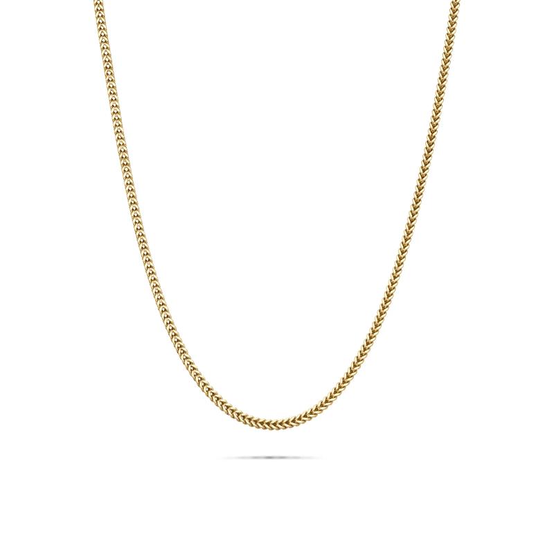 Franco Chain in 14K Yellow Gold, 22&quot; – Image 1 of 4