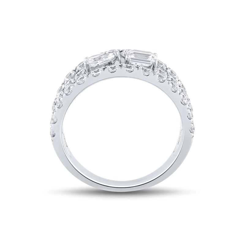 Lab Grown Diamond Band in 14K White Gold &#40;2 ct. tw.&#41; – Image 3 of 3