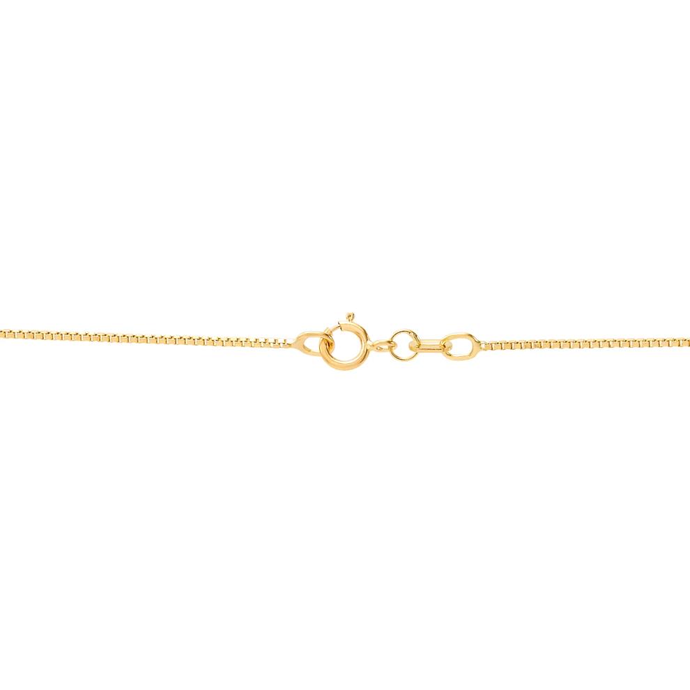 Box Chain in 14K Yellow Gold, 18" – Image 2 of 3