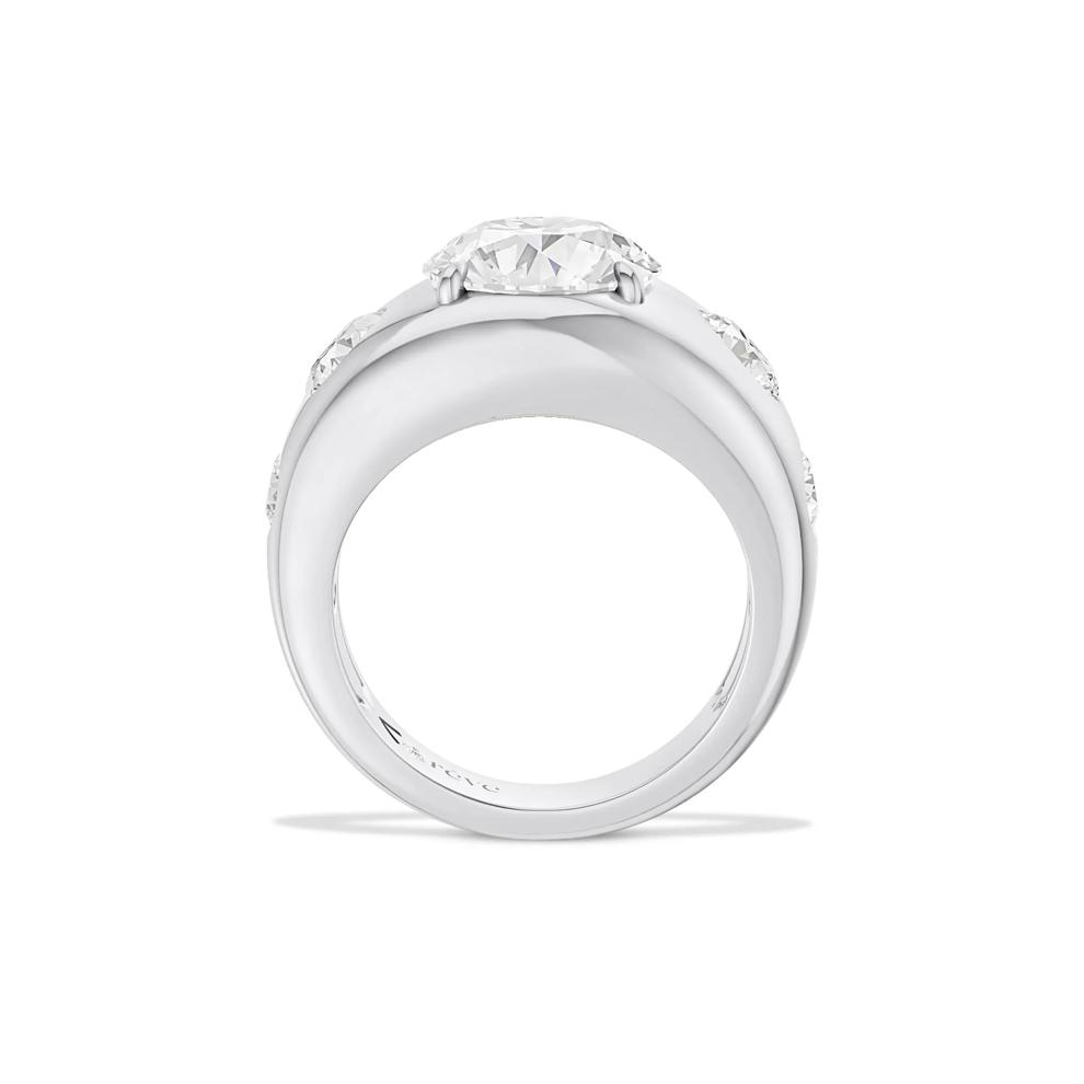 Rory Lab Grown Diamond Engagement Ring in Platinum (4 1/2 ct. tw.) – Image 2 of 4