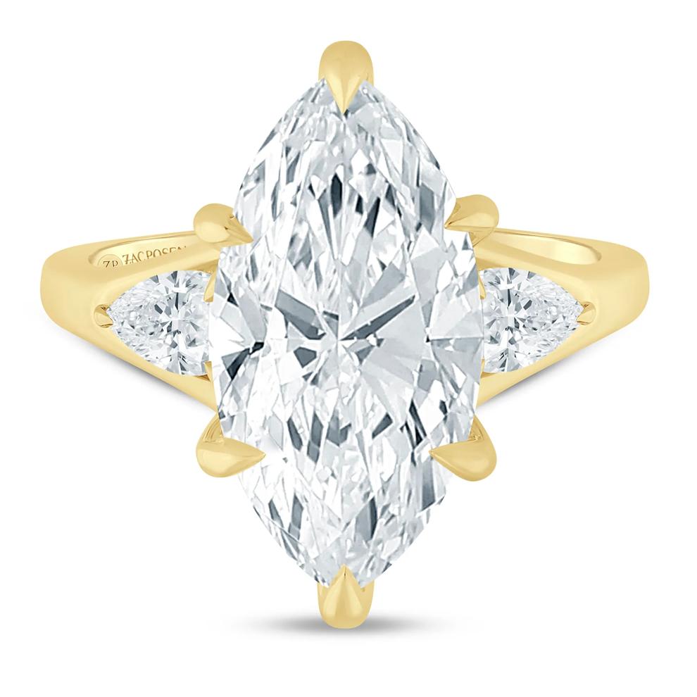 Eileen Lab Grown Diamond Engagement Ring in 14K Yellow Gold (5 1/2 ct. tw.) – Image 1 of 3