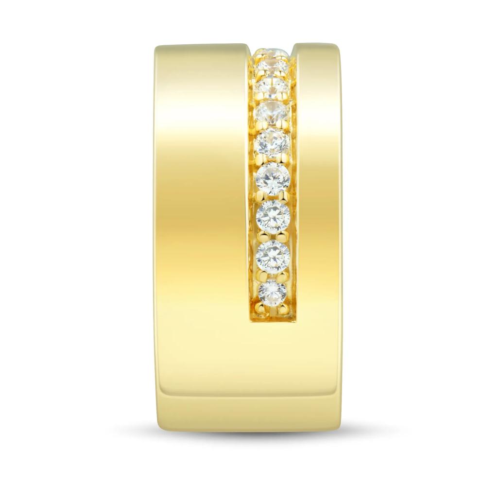 Lab Grown Diamond Anniversary Band in 10K Yellow Gold (1/3 ct. tw.) – Image 2 of 3