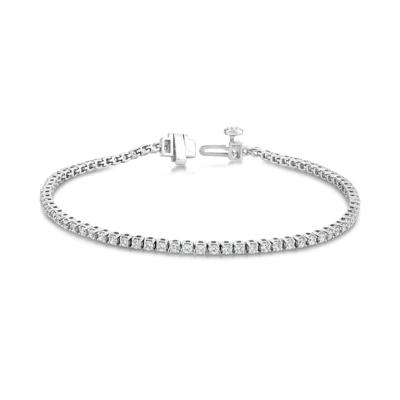 Lab Grown Diamond Line Bracelet
