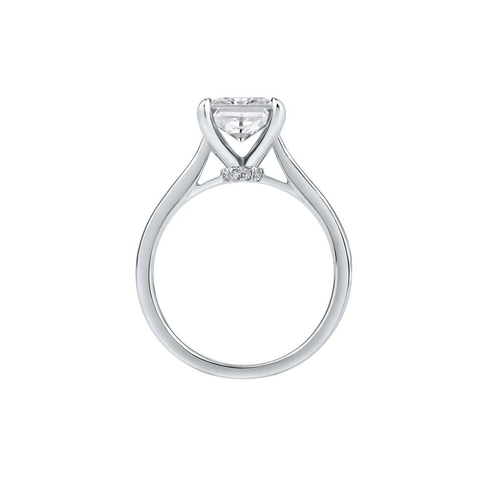 Lab Grown Diamond Solitaire Engagement Ring in Platinum (2 ct. tw.) – Image 2 of 5