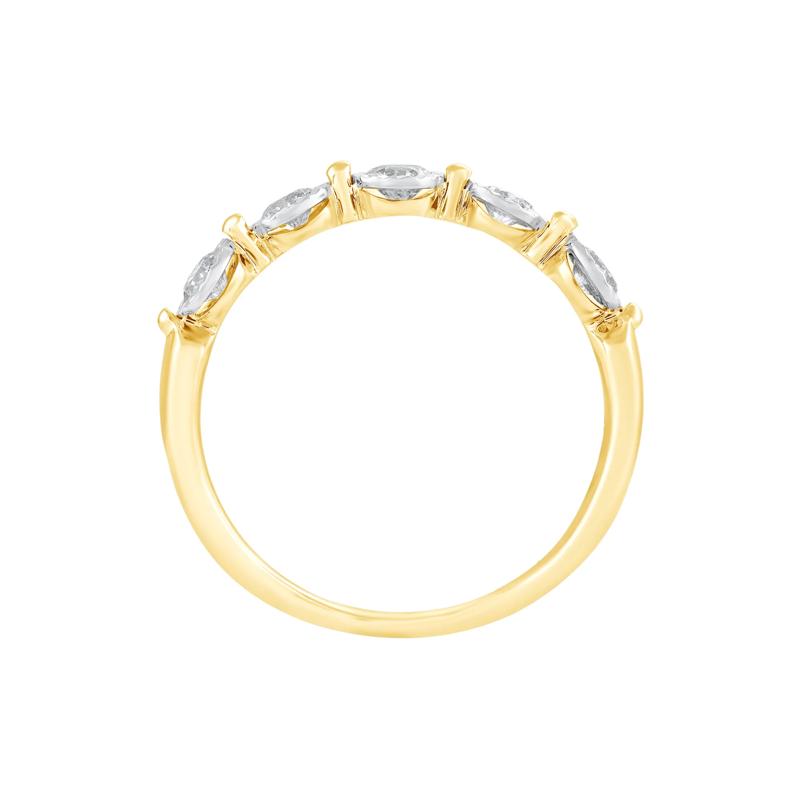 Diamond Wedding Band in 10K Yellow Gold &#40;1/2 ct. tw.&#41; – Image 2 of 3