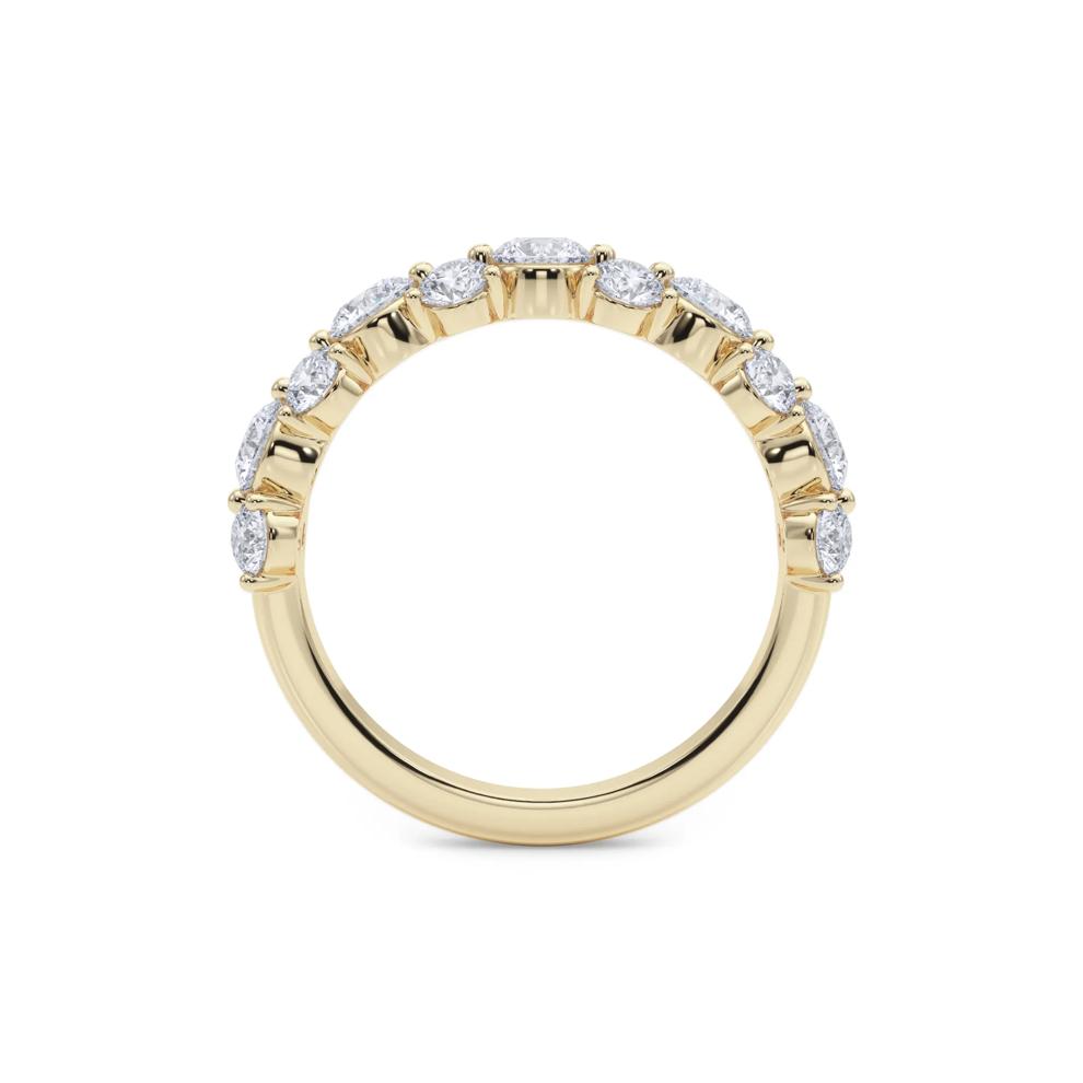 Lab Grown Diamond Anniversary Band in 14K Yellow Gold (2ct. tw.) – Image 2 of 5