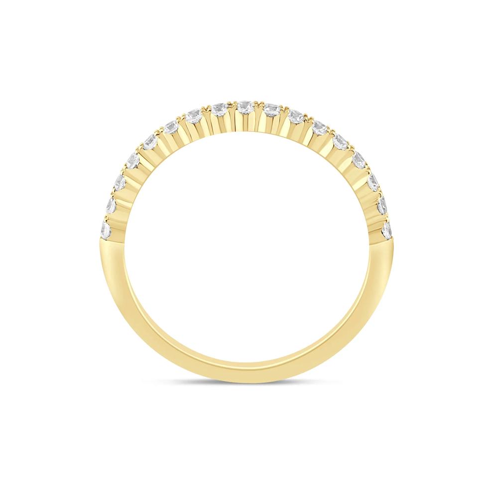 Diamond Anniversary Band in 14K Yellow Gold (1/3 ct. tw.) – Image 2 of 3