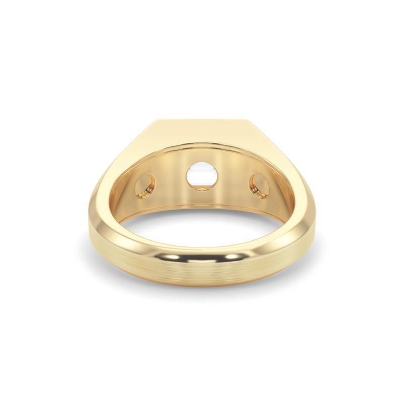 Lab Grown Diamond Emerald-Cut Solitaire Ring in 14K Yellow Gold &#40;3 ct. tw.&#41; – Image 4 of 5