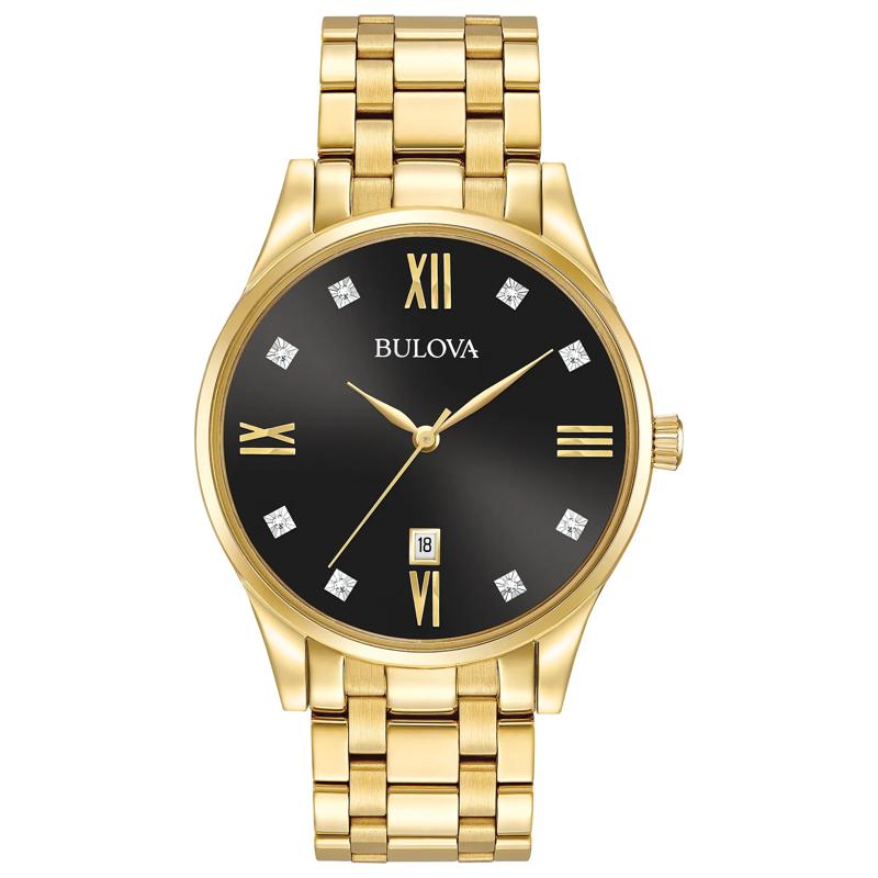 Men&#39;s Classic Watch in Gold-Toned Stainless Steel. – Image 1 of 3