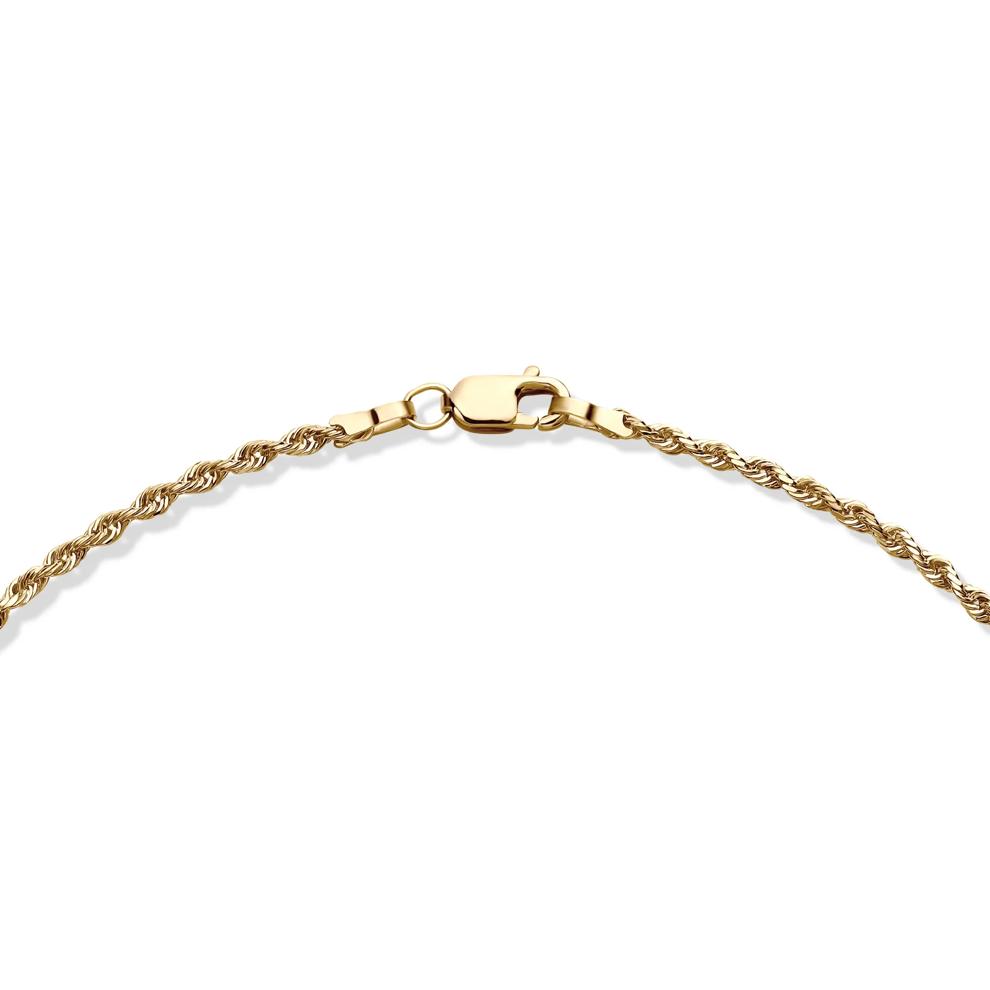 Solid Rope Chain in 14K Yellow Gold, 22" – Image 3 of 5