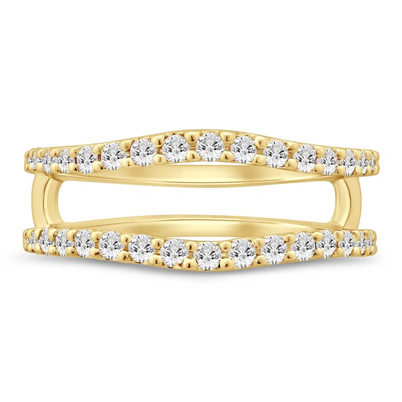 Diamond Chevron Insert in 14K Yellow Gold &#40;1/2 ct. tw.&#41; – Image 1 of 3
