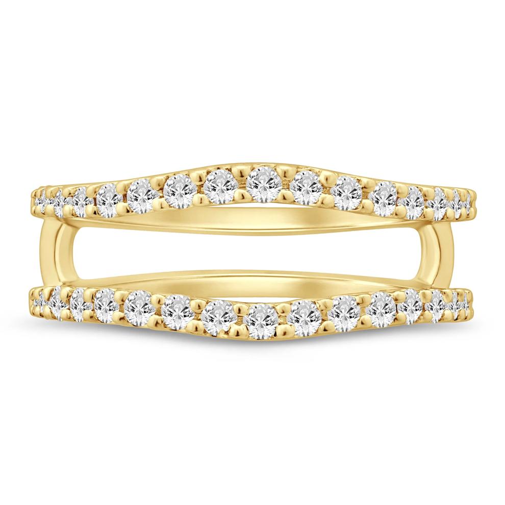 Diamond Chevron Insert in 14K Yellow Gold (1/2 ct. tw.) – Image 1 of 3