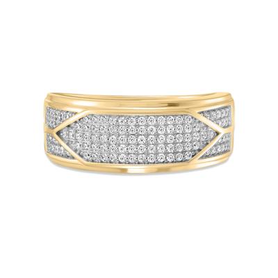 Men's Diamond Band in 10K Yellow Gold (1/2 ct. tw.)
