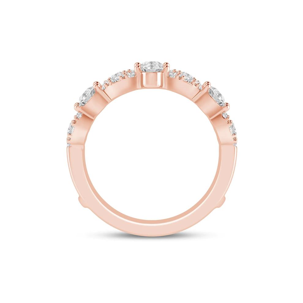 Lab Grown Diamond Ring Insert in 14K Rose Gold (1 ct. tw.) – Image 2 of 3
