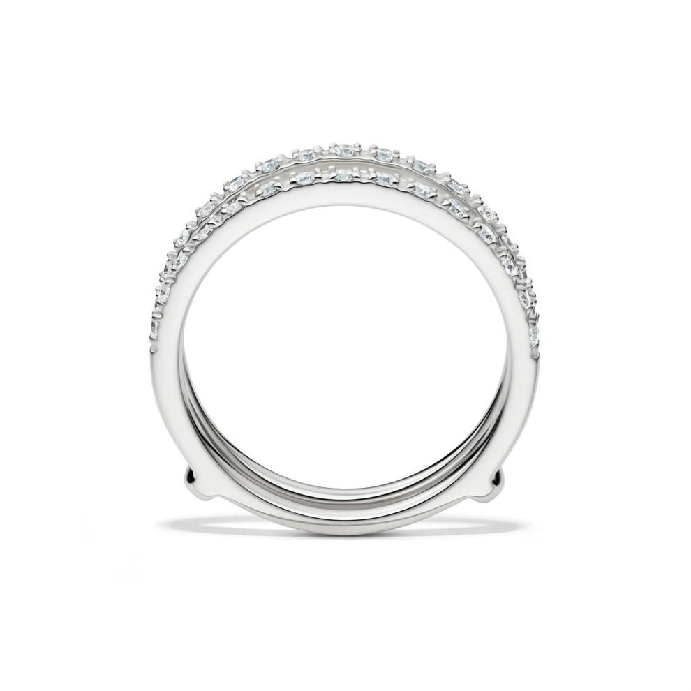Lab Grown Diamond Straight Insert in 14K White Gold (1/3 ct. tw.) – Image 2 of 4