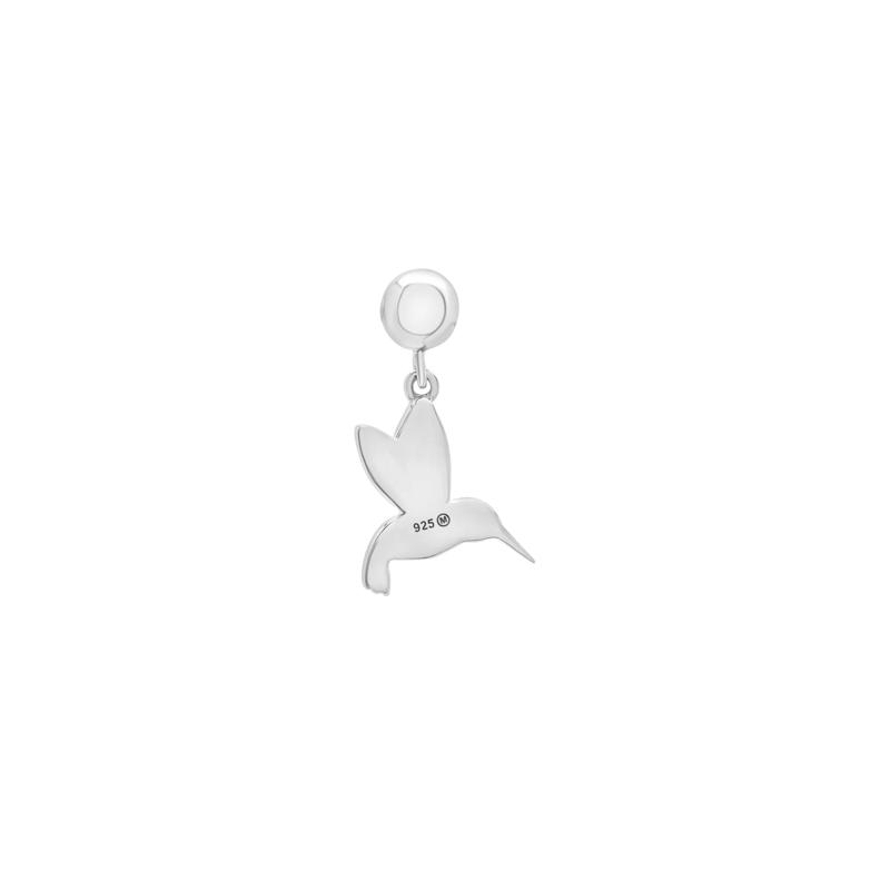 Hummingbird Bead Charm in Sterling Silver – Image 3 of 3