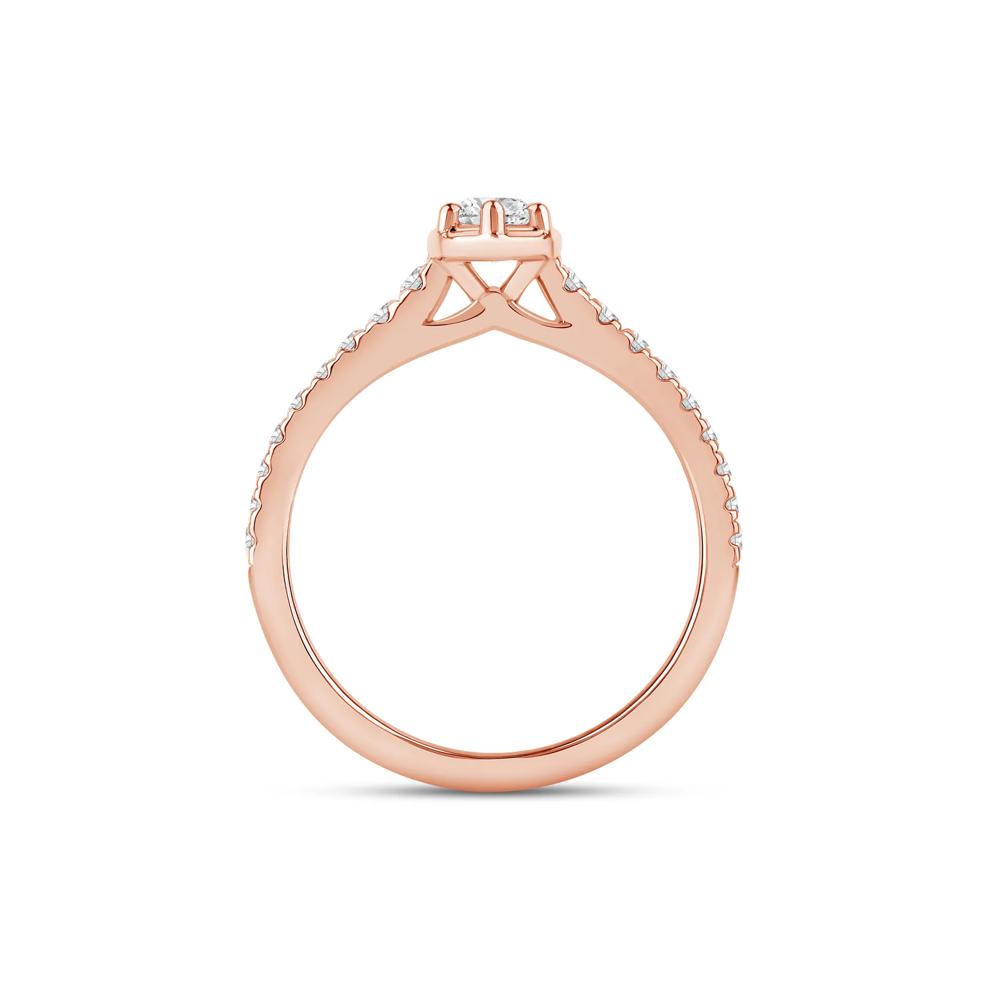 Marquise-Cut Diamond Engagement Ring in 14K Rose Gold (3/4 ct. tw.) – Image 2 of 4