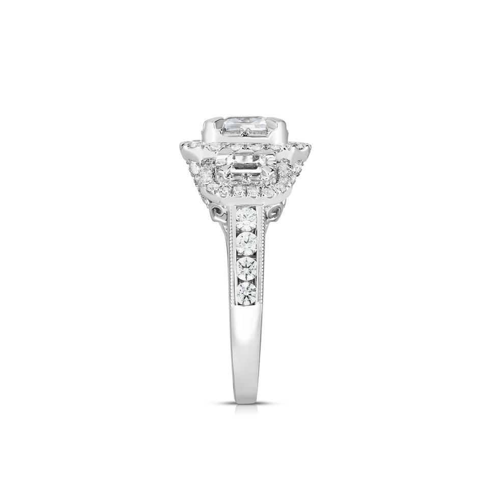 2 ct. tw. Diamond Engagement Ring in 14K White Gold – Image 3 of 3