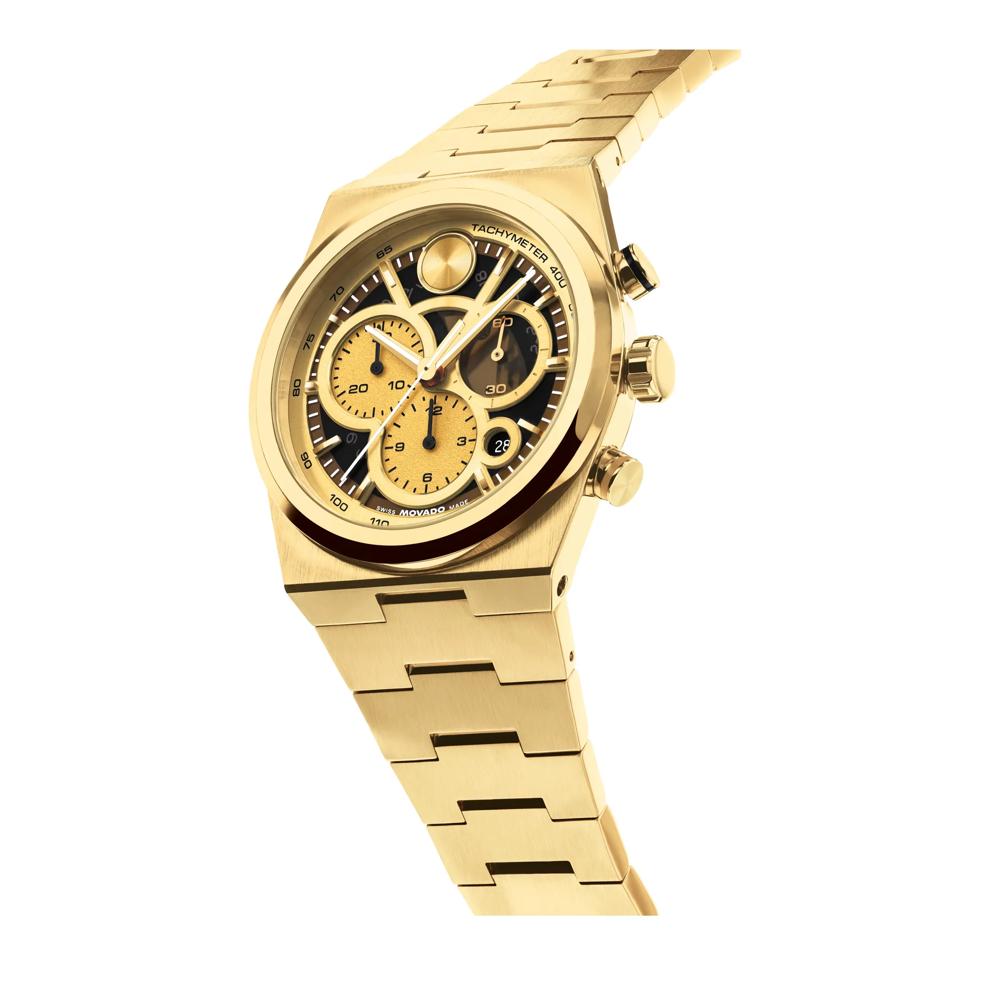 Men's Quest Watch in Gold-Tone Stainless Steel – Image 2 of 3